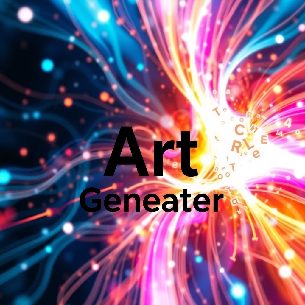 Art Generator With Text