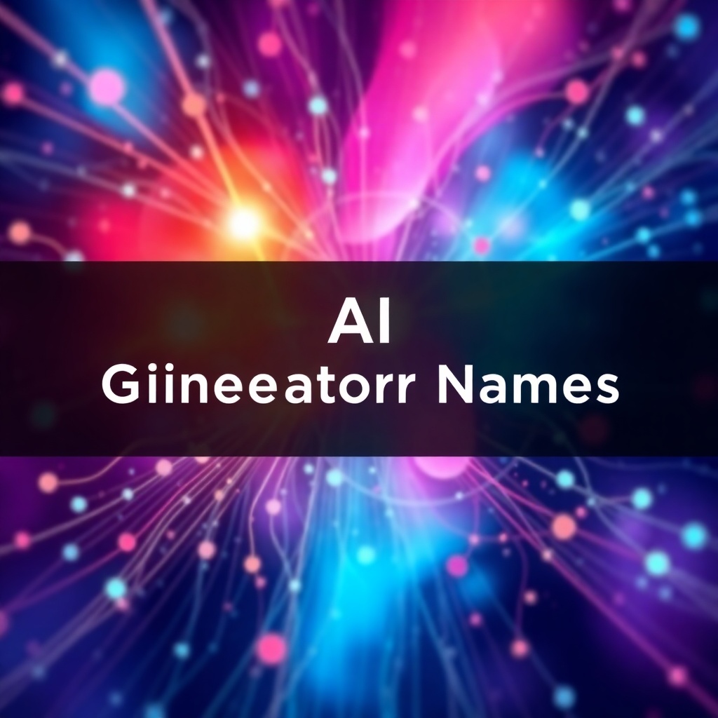 Image Generator Names