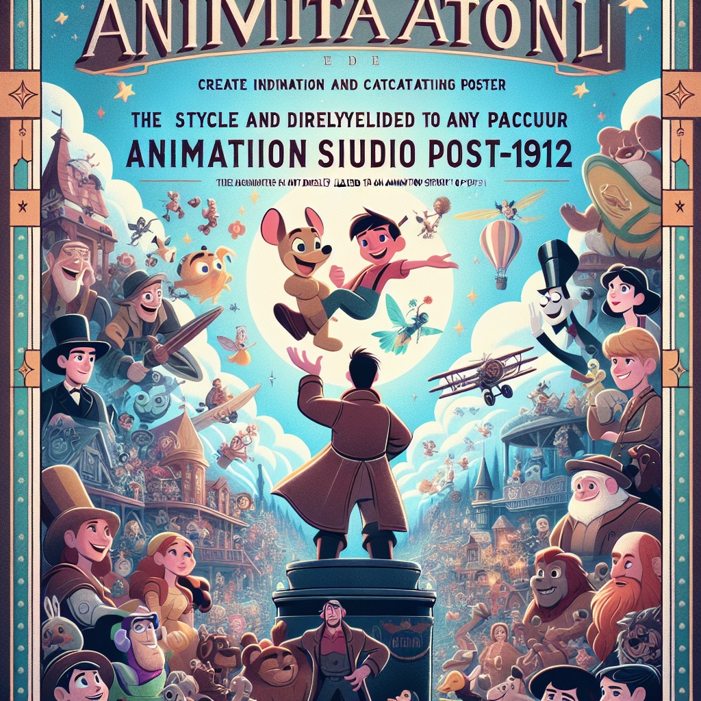 Pixar Poster Generator