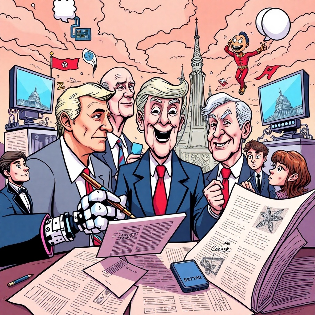 Political Cartoon Generator