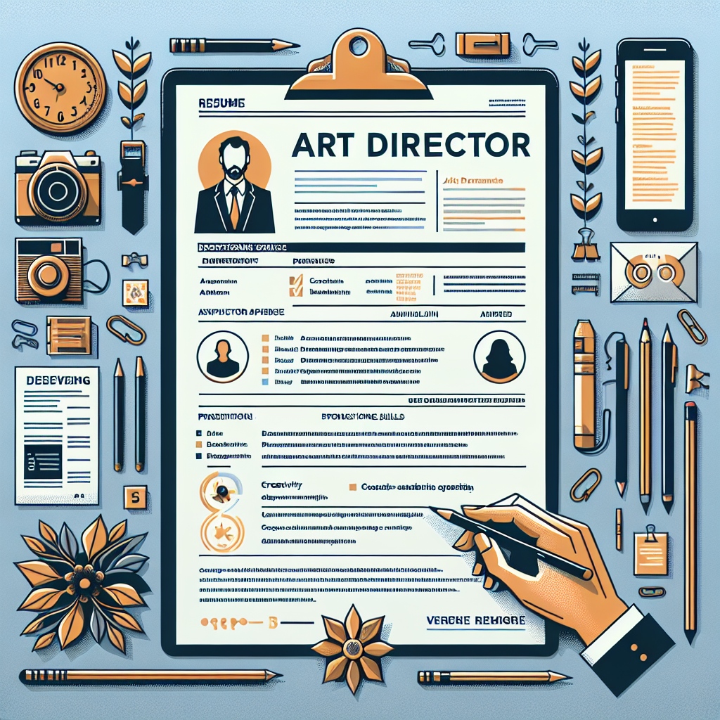 Art Director Resume Generator