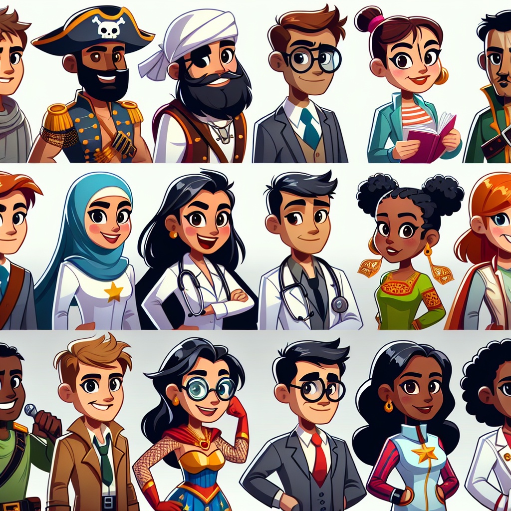 Cartoon Actor Generator