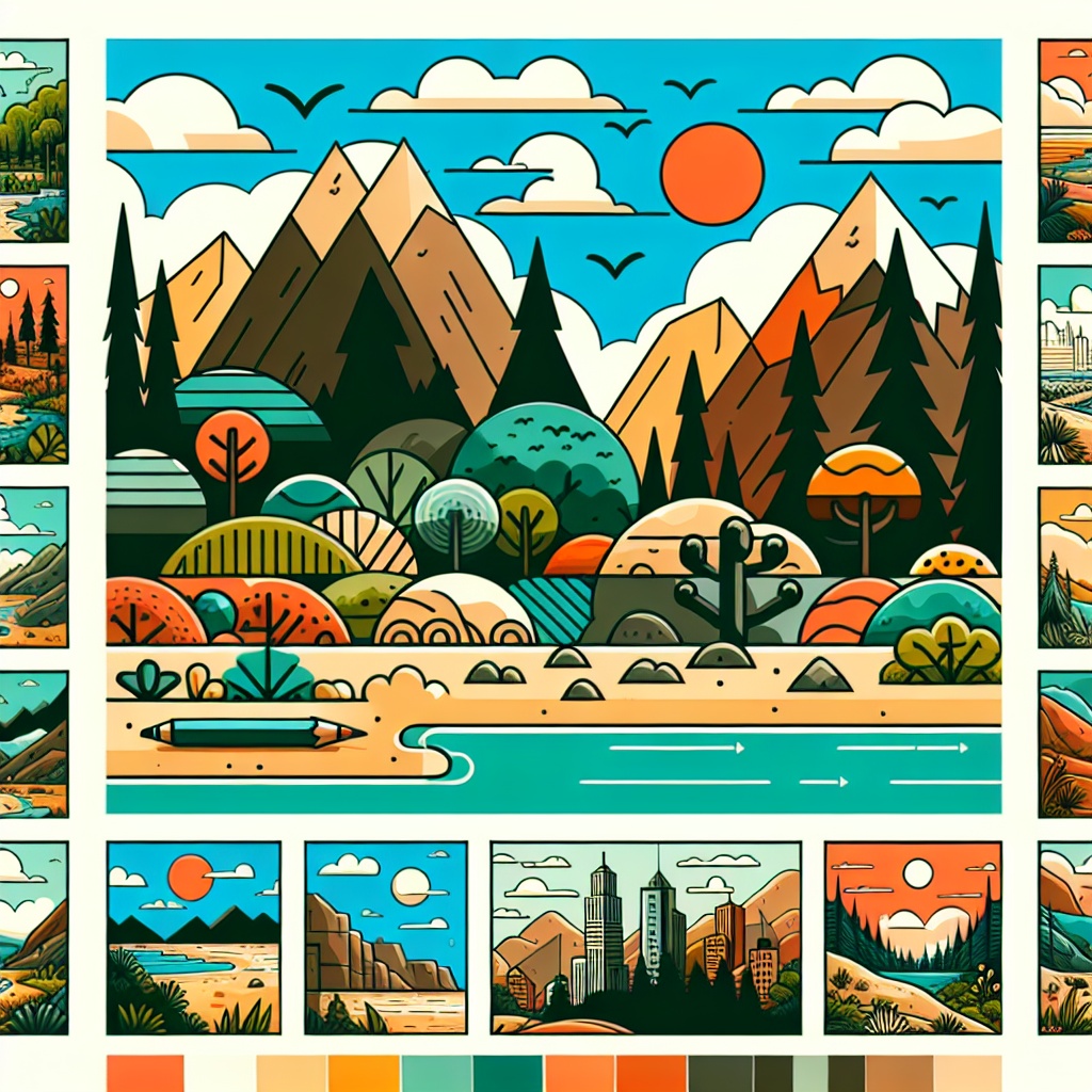 Cartoon Landscape Generator