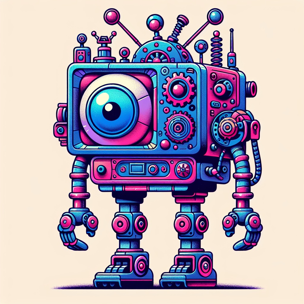 Cartoon Robot Character Generator
