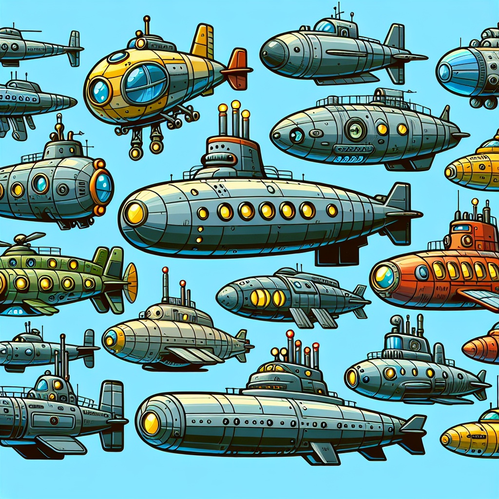 Cartoon Submarine Generator