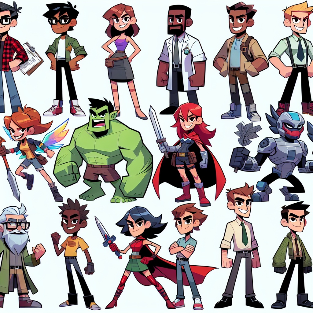 Cartoon Team Generator