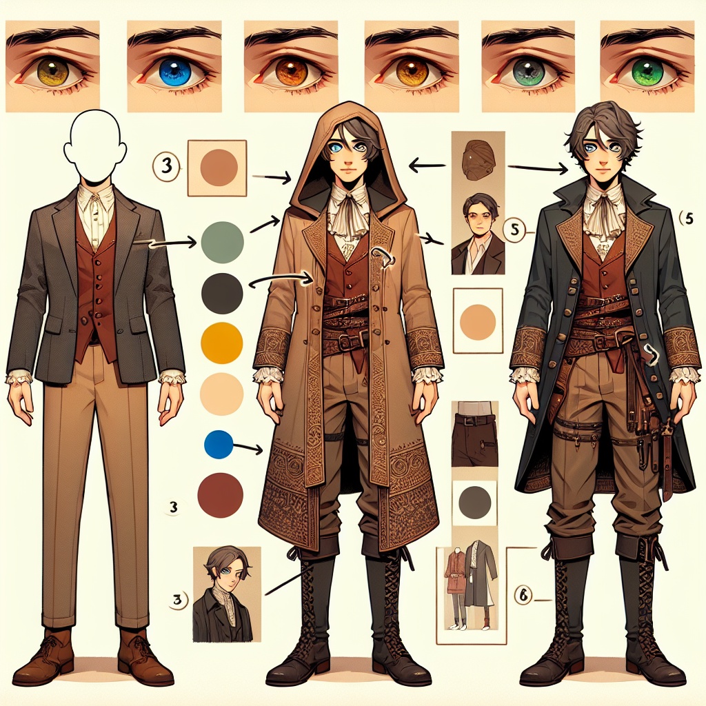 Character Design Illustration Generator