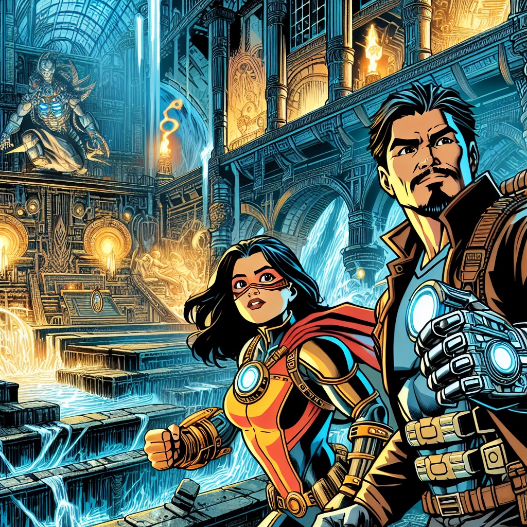 Comic Book Illustration Generator