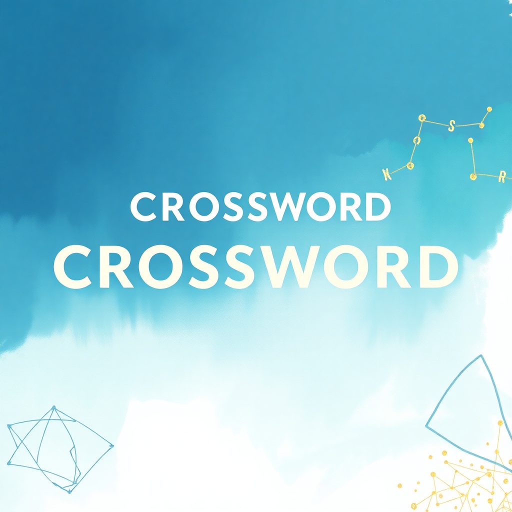 Crossword Name Wall Art Generator