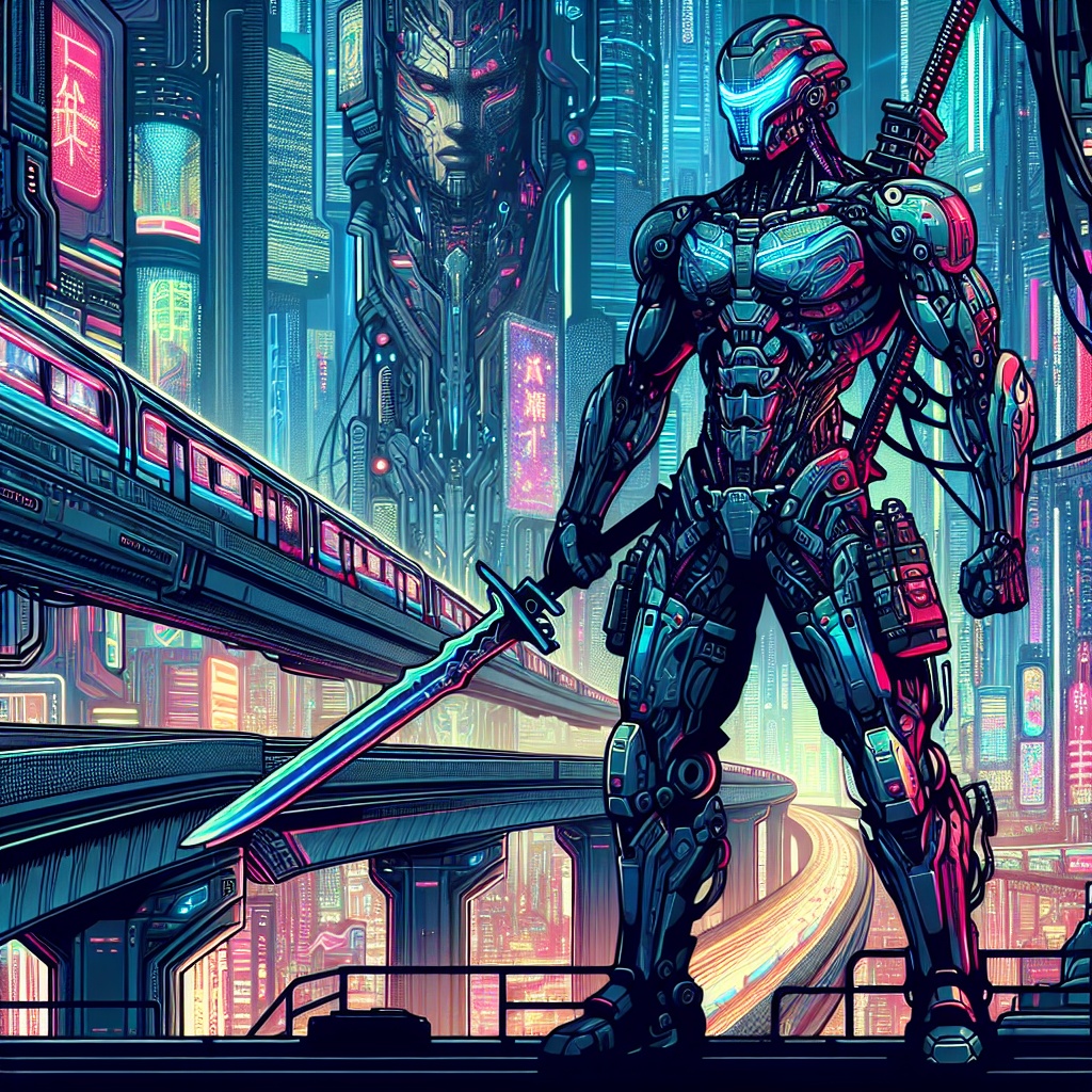 Cyberpunk Anime Illustration Generator
