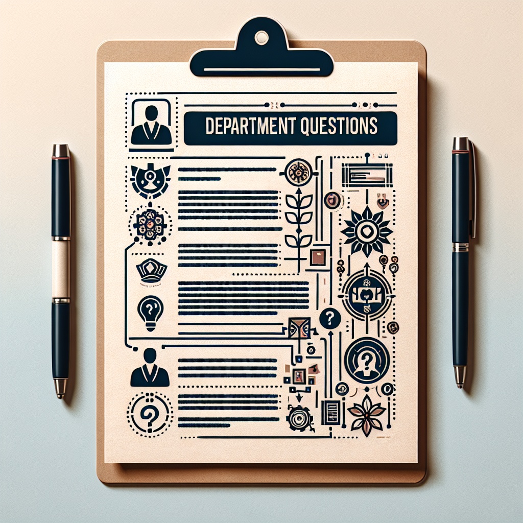 Department Head Interview Question Generator
