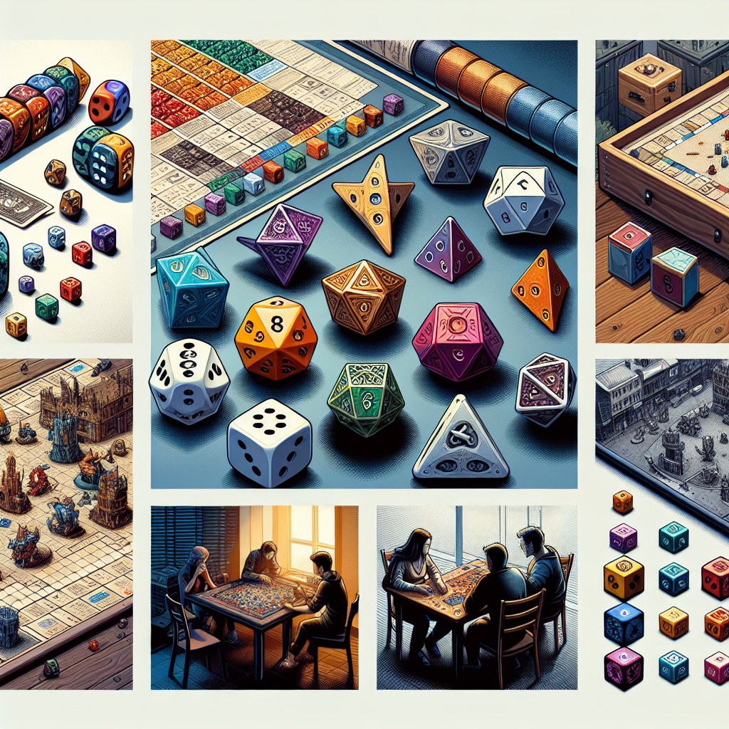 Dice Game Illustration Generator