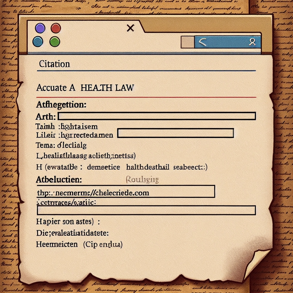 Health Law Article Generator