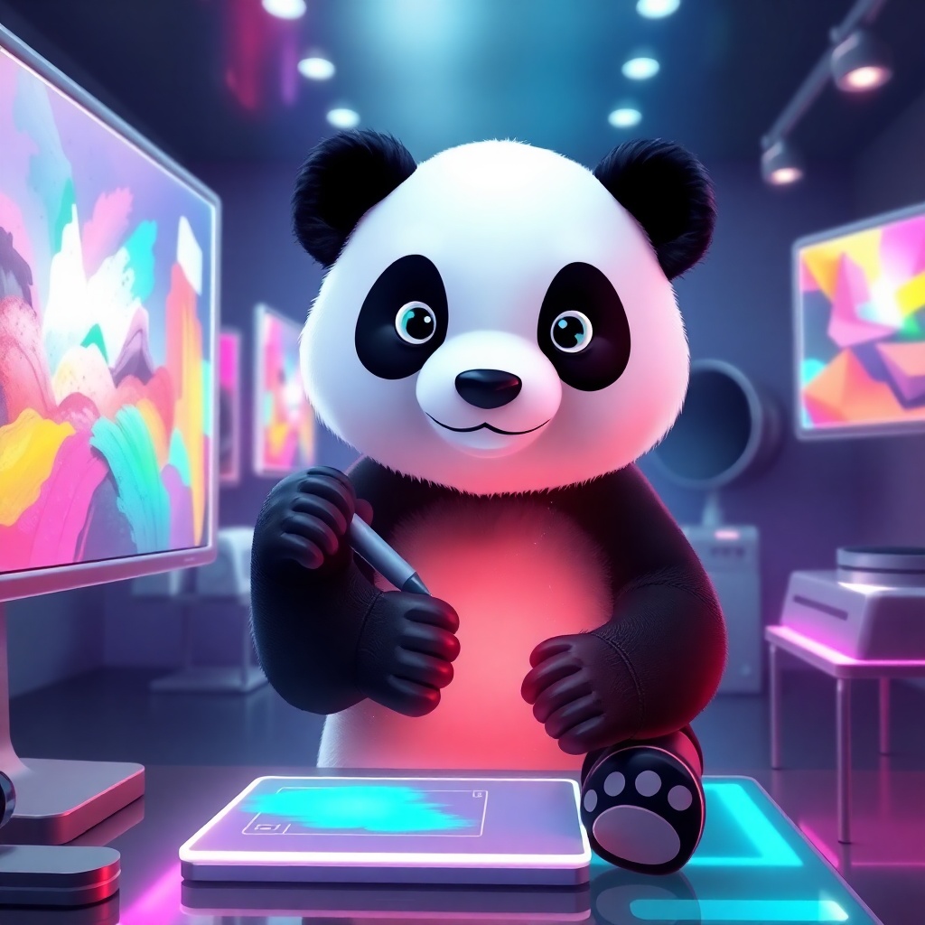 Panda Art Generator