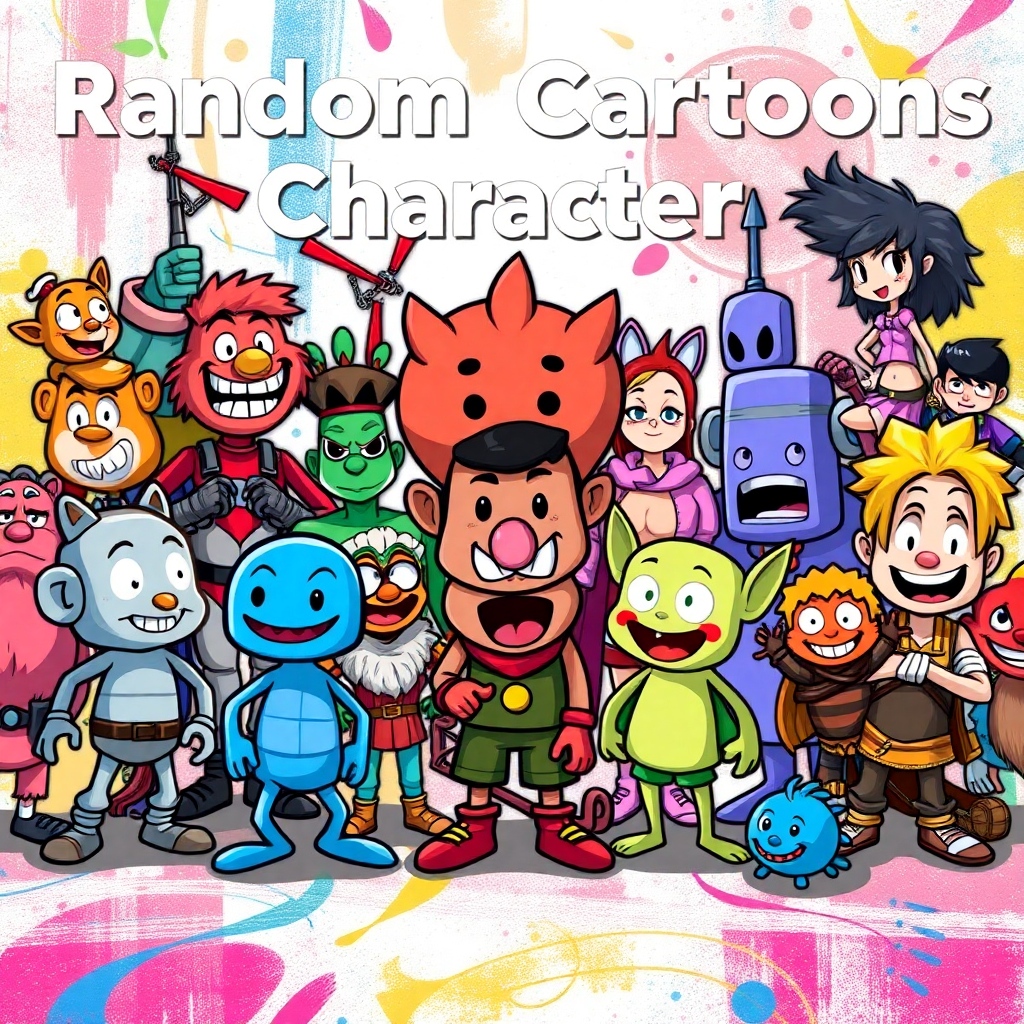 Random Cartoon Characters Generator