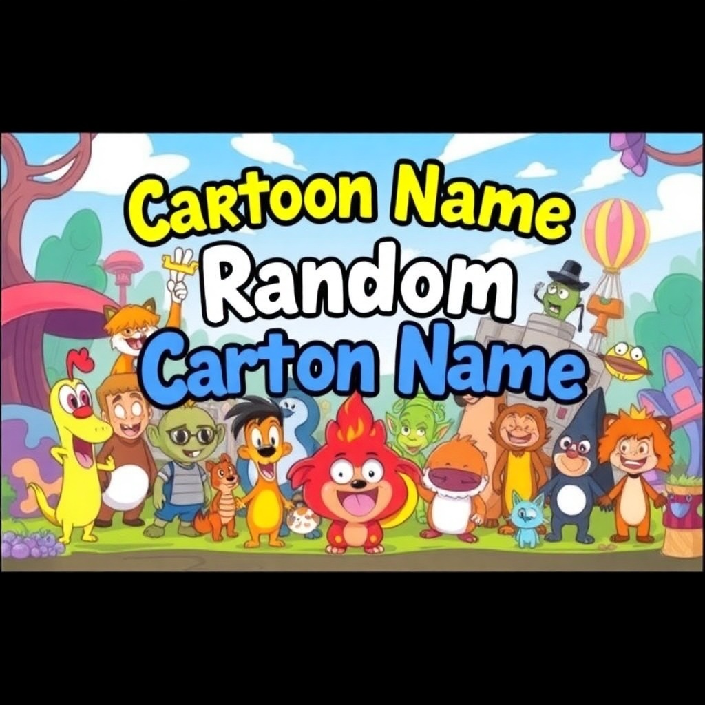 Random Cartoon Name Generator