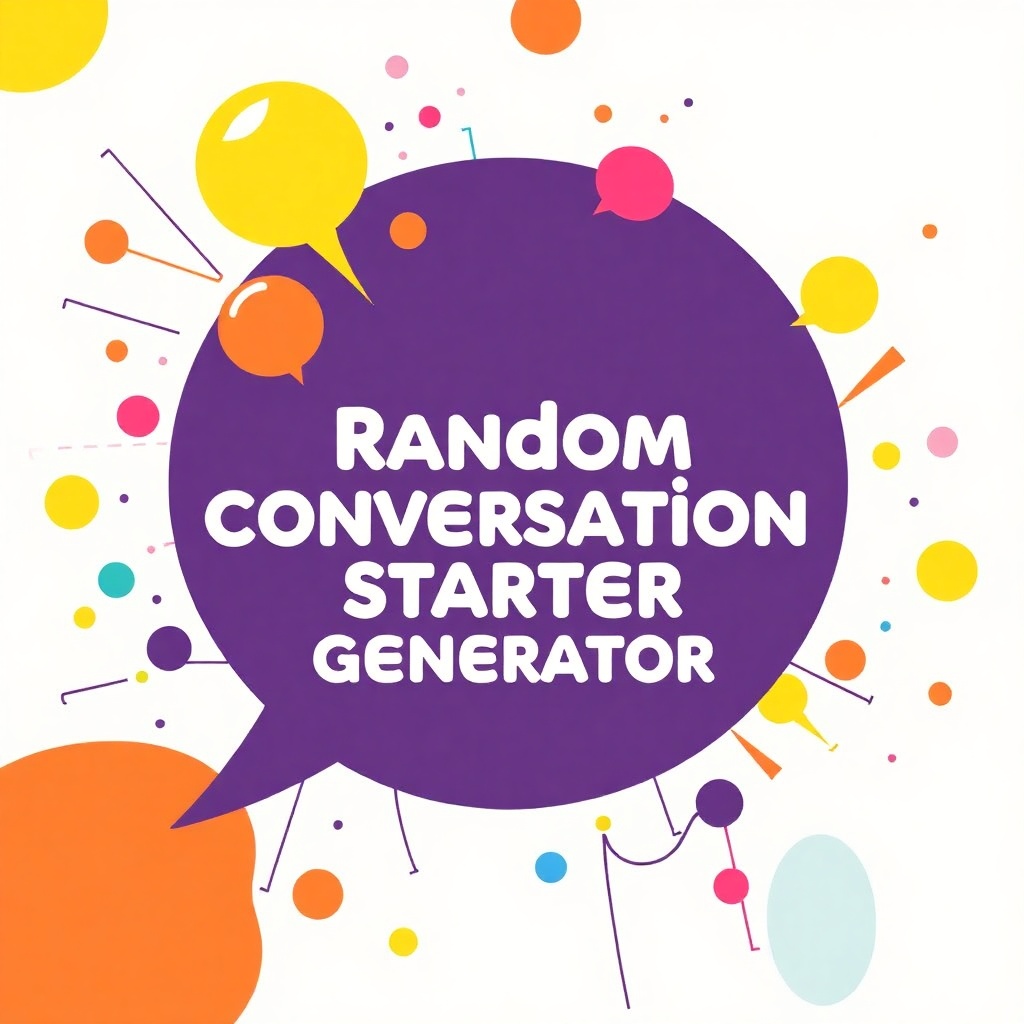 Random Conversation Starter Generator