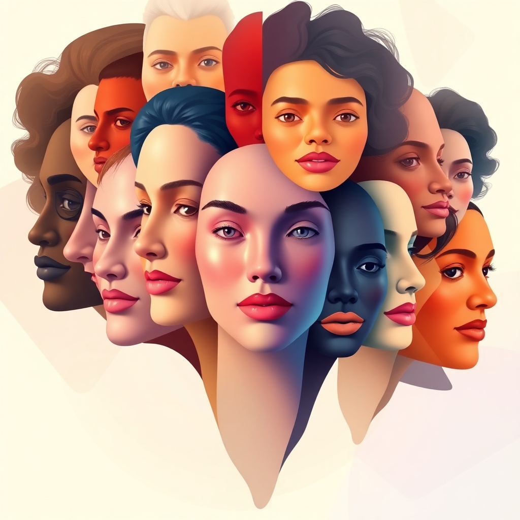 Random Face Generator Art