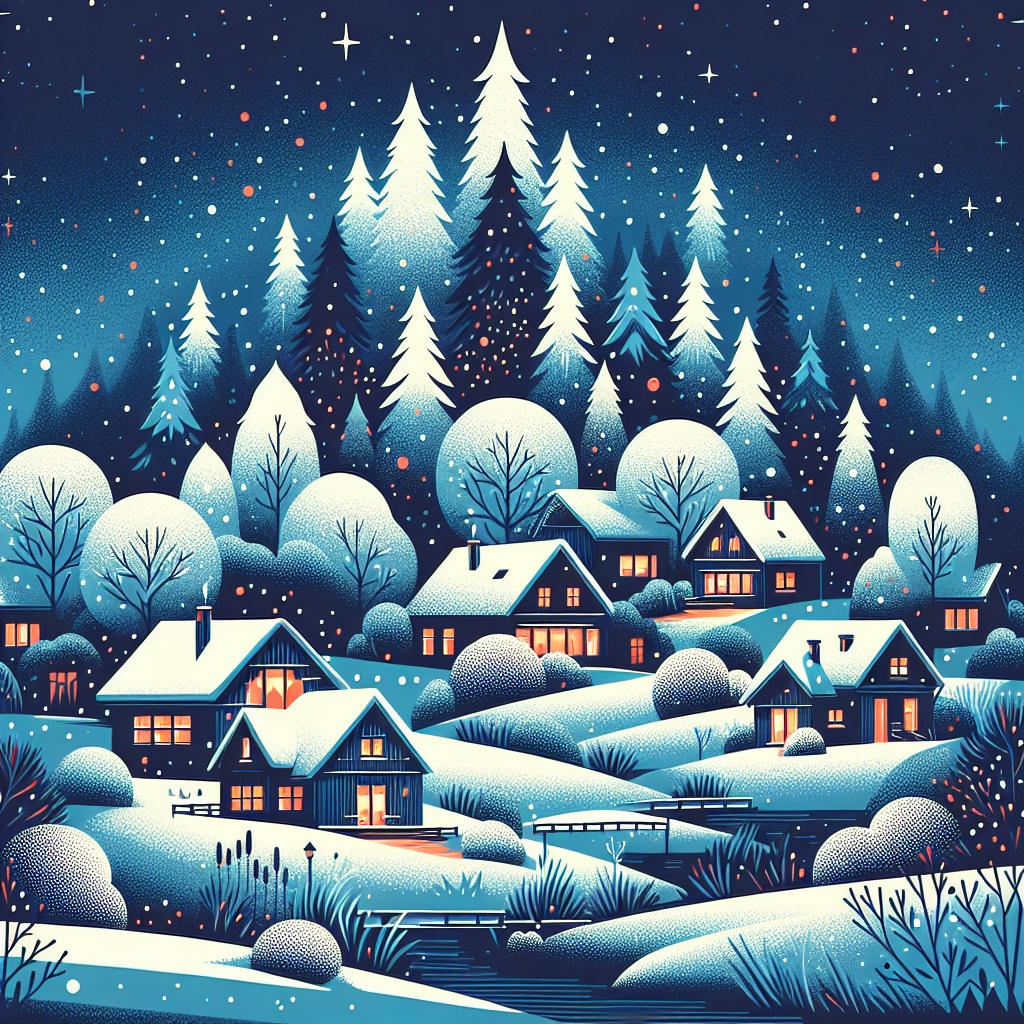 Seasonal Illustration Generator