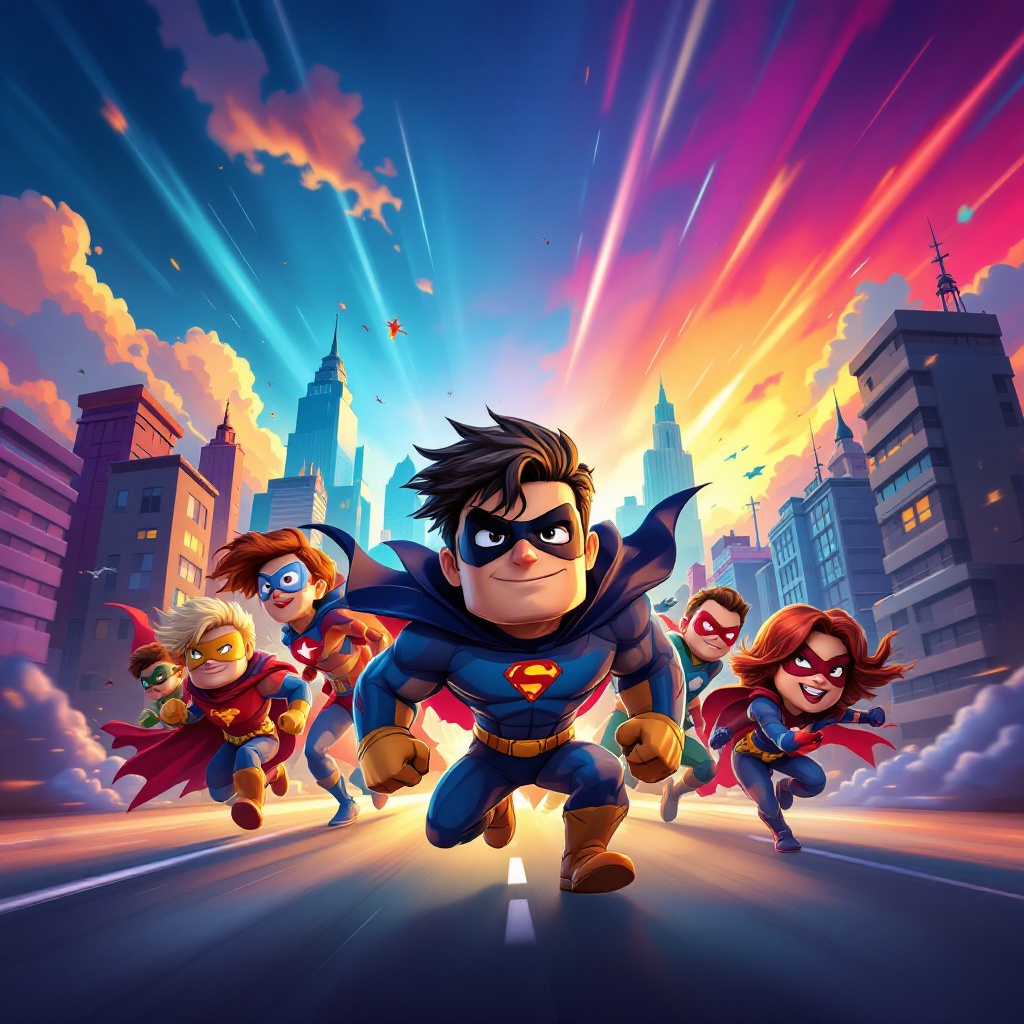 Superhero Cartoon Generator