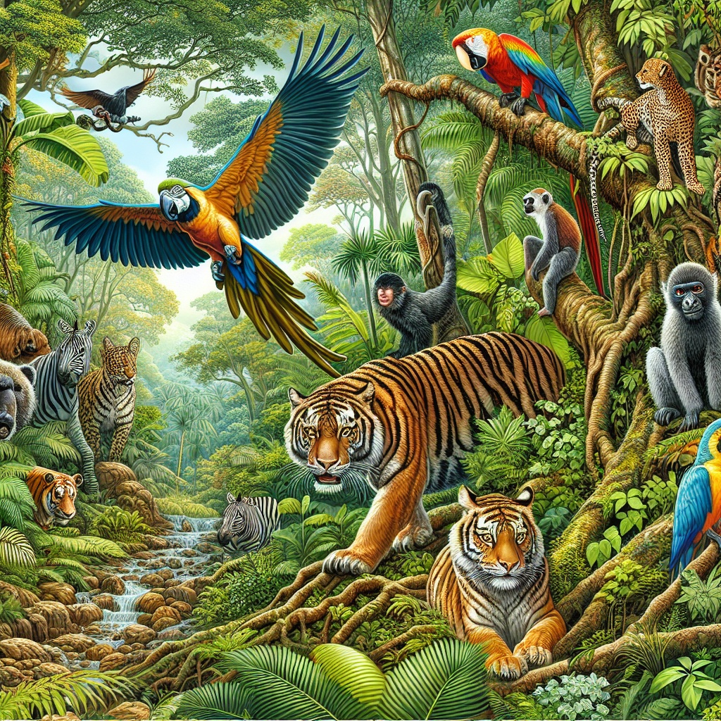 Wildlife Illustration Generator